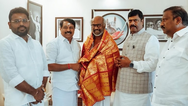 ரஜினிகாந்தை சந்தித்த  நயினார் நாகேந்திரன்!